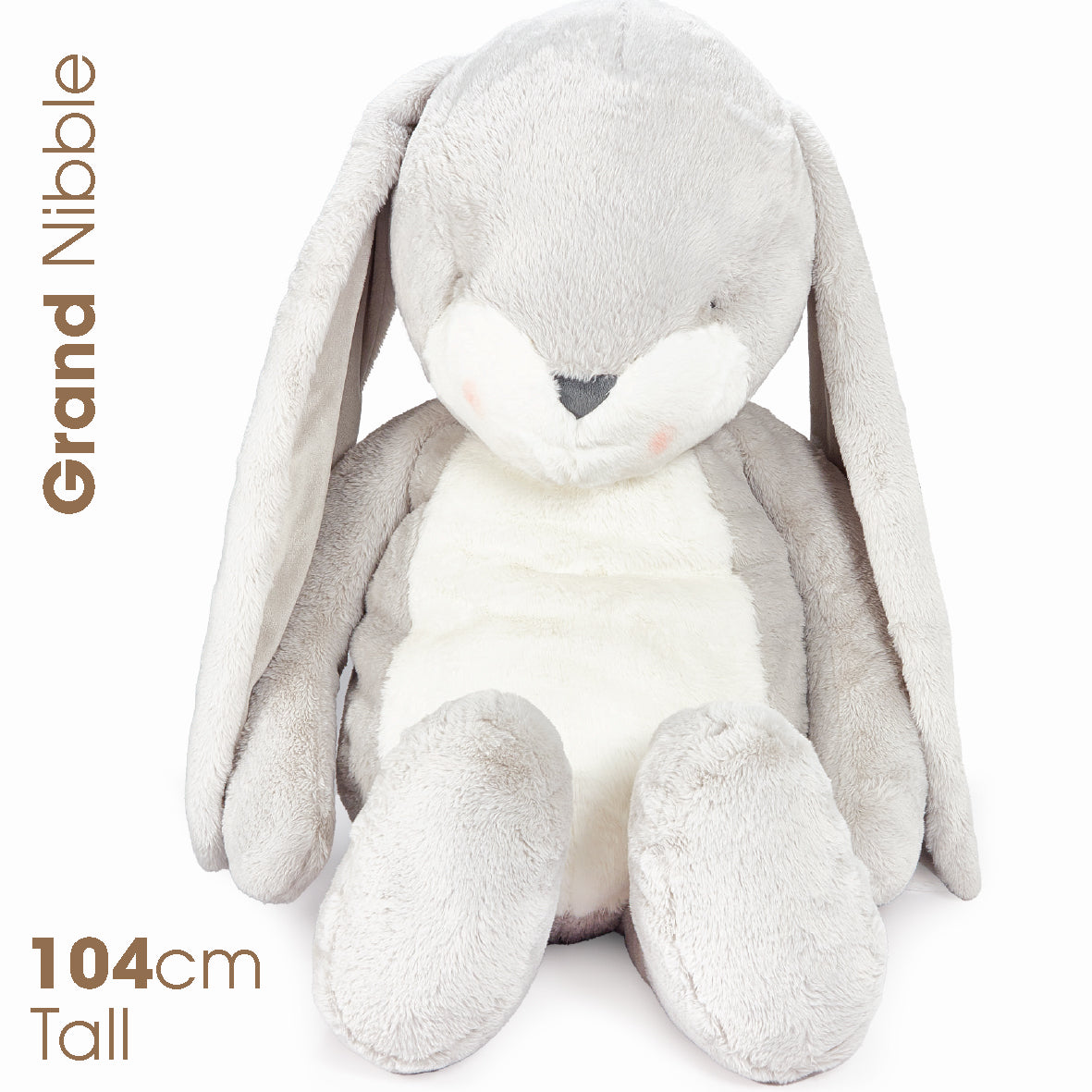Grand Nibble Grey 105 cm — Bunnies by the Bay UK