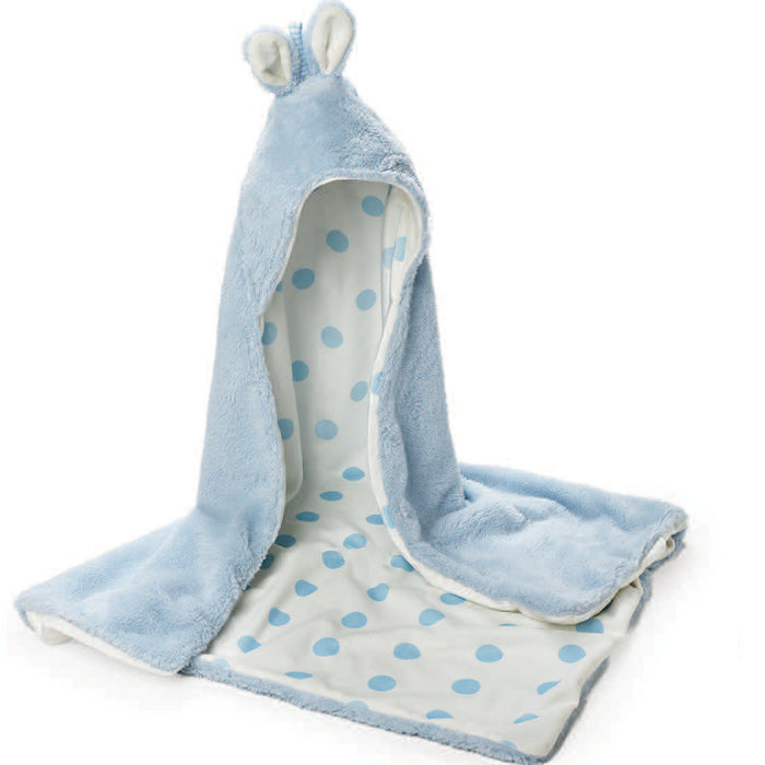 Hooded Blanket Blue